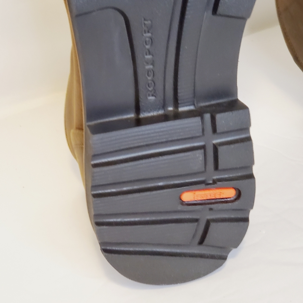 Rockport Men's Charson Brown Oiled Leather Chukka Boots - Picture 3 of 10